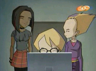 Samantha (left)